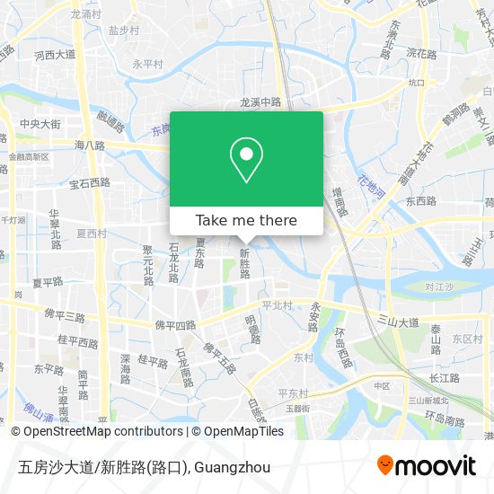 五房沙大道/新胜路(路口) map