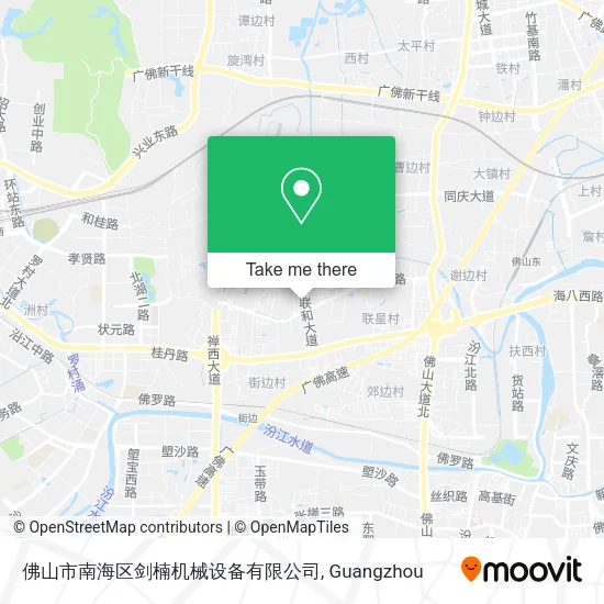 佛山市南海区剑楠机械设备有限公司 map
