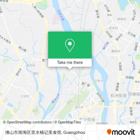佛山市南海区里水楠记美食馆 map
