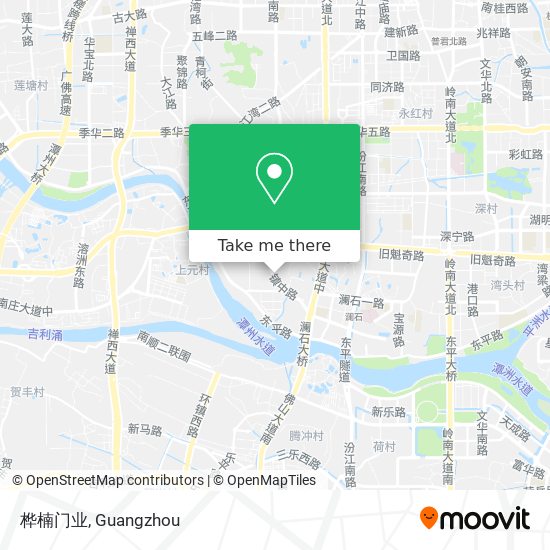 桦楠门业 map