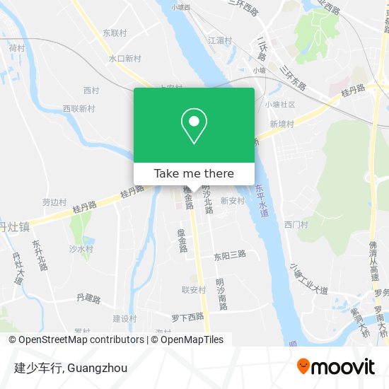 建少车行 map
