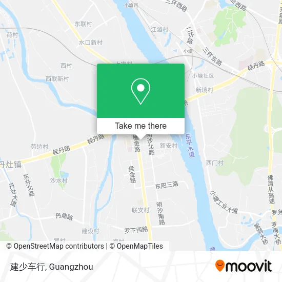 建少车行 map