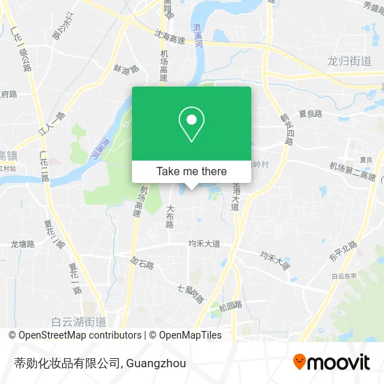 蒂勋化妆品有限公司 map