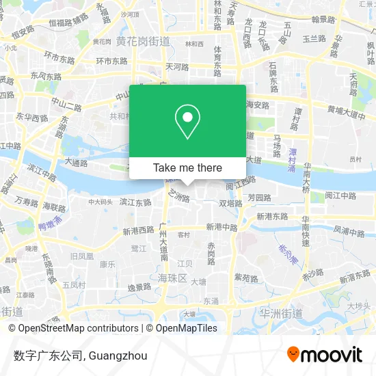 数字广东公司 map