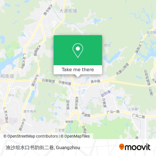 渔沙坦水口书韵街二巷 map