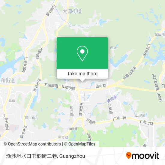 渔沙坦水口书韵街二巷 map