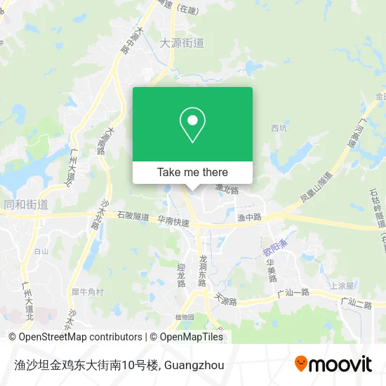 渔沙坦金鸡东大街南10号楼 map