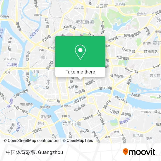 中国体育彩票 map