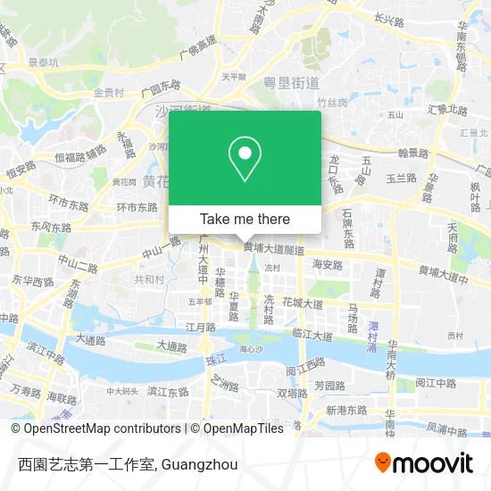 西園艺志第一工作室 map