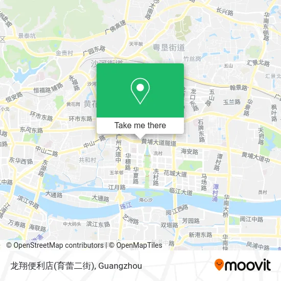 龙翔便利店(育蕾二街) map