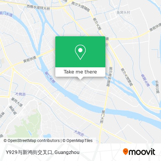 Y929与新鸿街交叉口 map