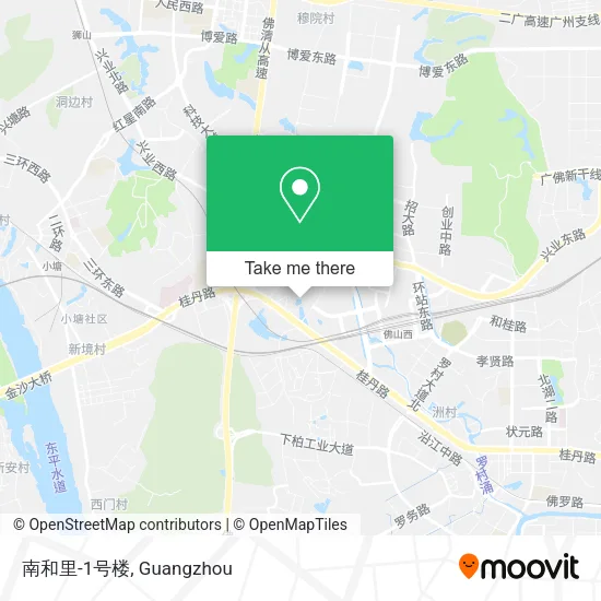 南和里-1号楼 map