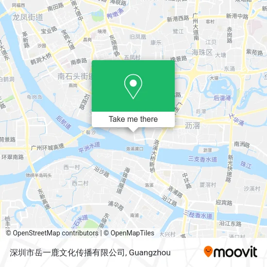 深圳市岳一鹿文化传播有限公司 map
