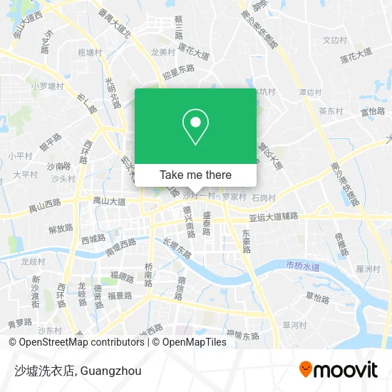 沙墟洗衣店 map