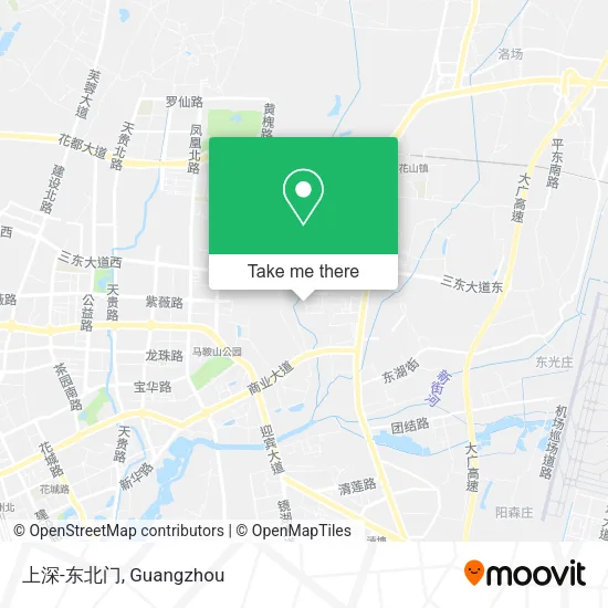 上深-东北门 map