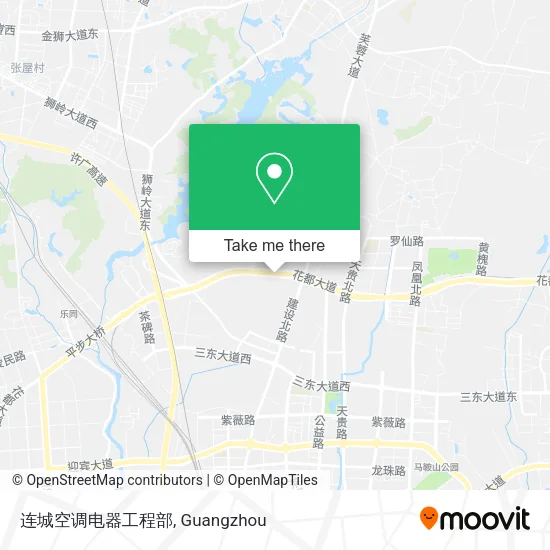连城空调电器工程部 map