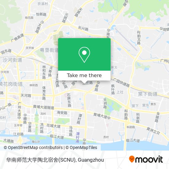 华南师范大学陶北宿舍(SCNU) map