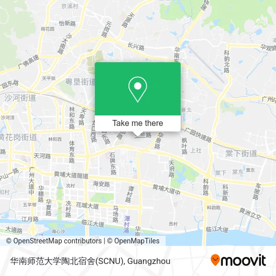 华南师范大学陶北宿舍(SCNU) map