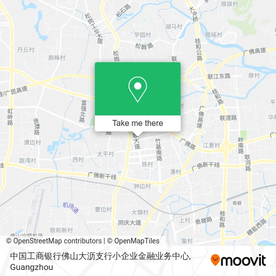 中国工商银行佛山大沥支行小企业金融业务中心 map