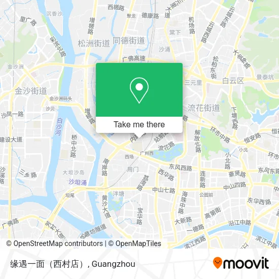 缘遇一面（西村店） map