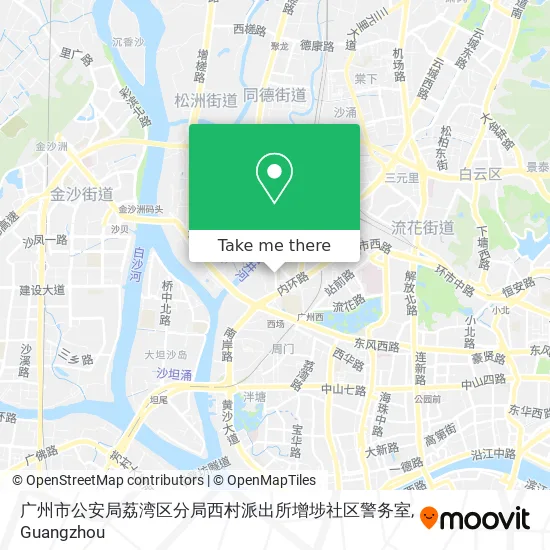 广州市公安局荔湾区分局西村派出所增埗社区警务室 map