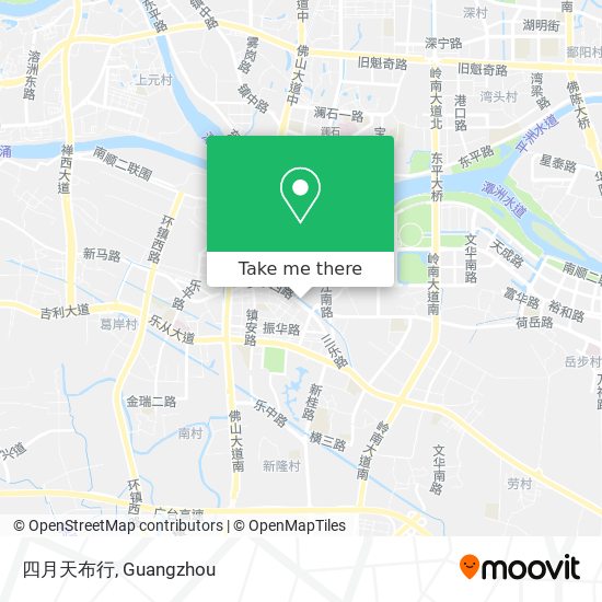 四月天布行 map