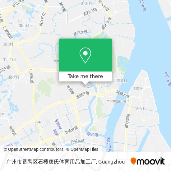 广州市番禺区石楼唐氏体育用品加工厂 map