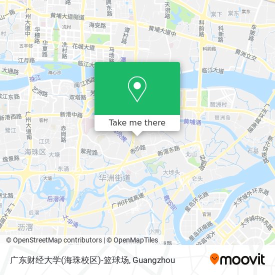广东财经大学(海珠校区)-篮球场 map