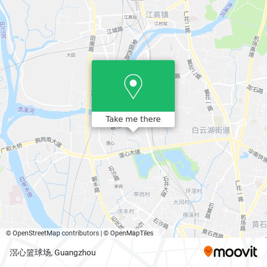 滘心篮球场 map