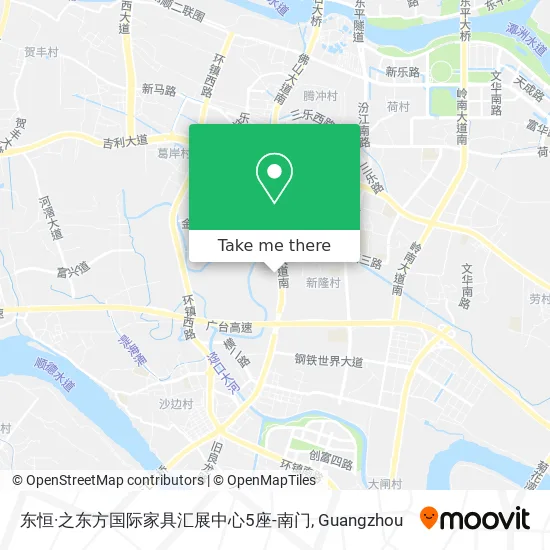 东恒·之东方国际家具汇展中心5座-南门 map