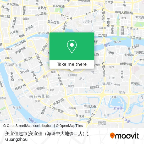 美宜佳超市(美宜佳（海珠中大地铁口店）) map