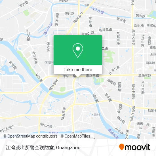 江湾派出所警企联防室 map