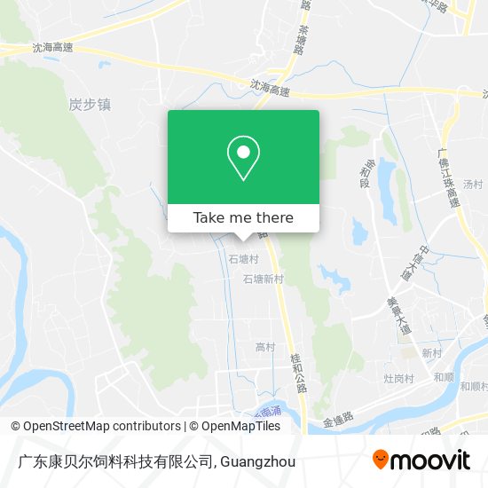 广东康贝尔饲料科技有限公司 map