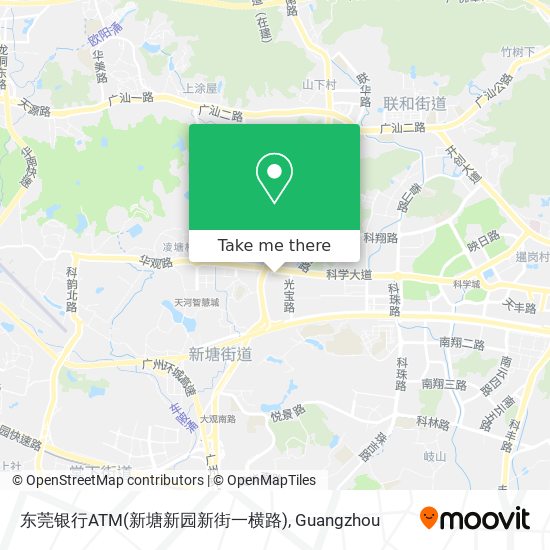 东莞银行ATM(新塘新园新街一横路) map