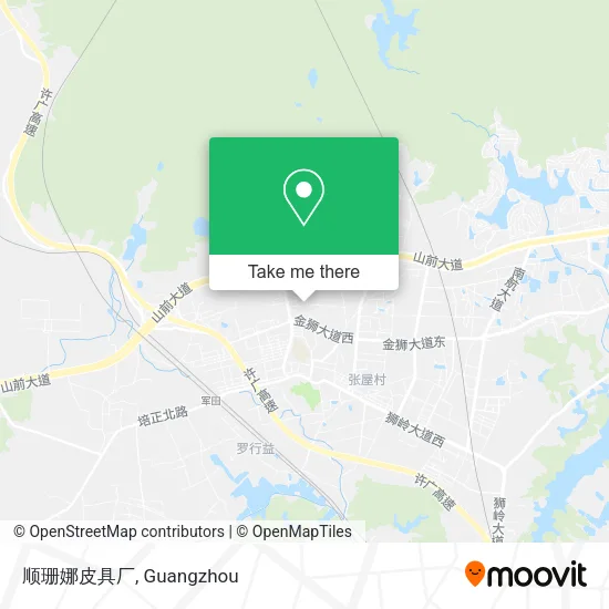 顺珊娜皮具厂 map