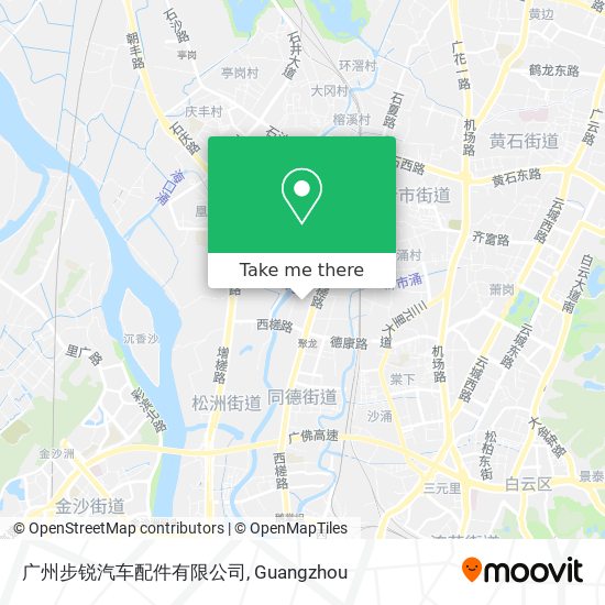 广州步锐汽车配件有限公司 map