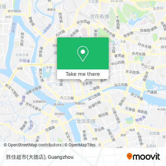 胜佳超市(大德店) map