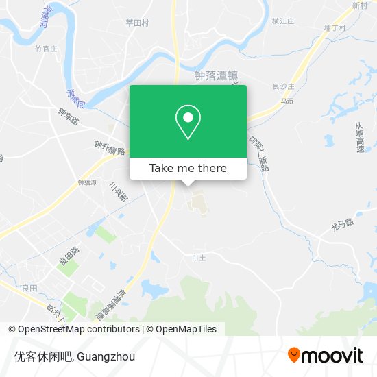 优客休闲吧 map