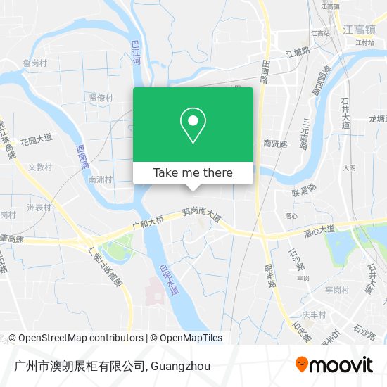 广州市澳朗展柜有限公司 map