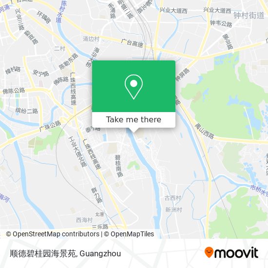顺德碧桂园海景苑 map