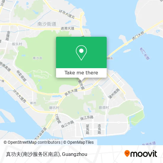 真功夫(南沙服务区南店) map