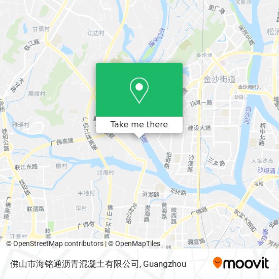佛山市海铭通沥青混凝土有限公司 map