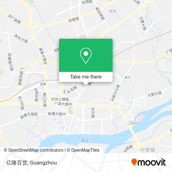 亿隆百货 map