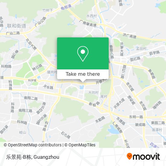 乐景苑-B栋 map