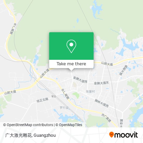 广大激光雕花 map