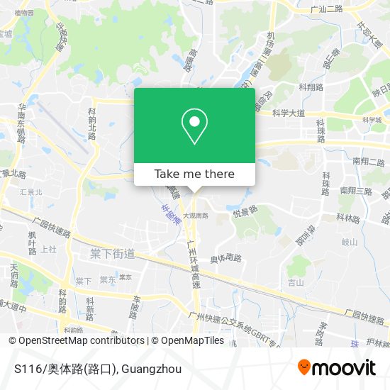 S116/奥体路(路口) map