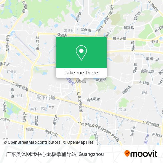 广东奥体网球中心太极拳辅导站 map