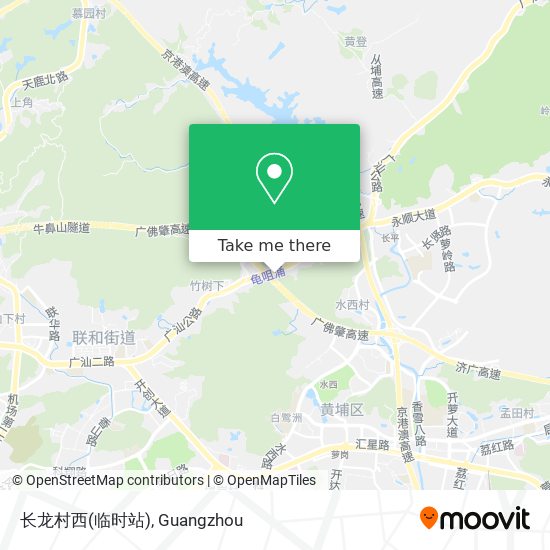 长龙村西(临时站) map