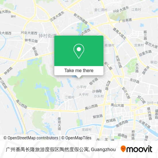广州番禺长隆旅游度假区陶然度假公寓 map