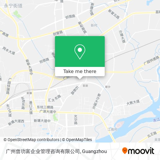 广州曾功富企业管理咨询有限公司 map